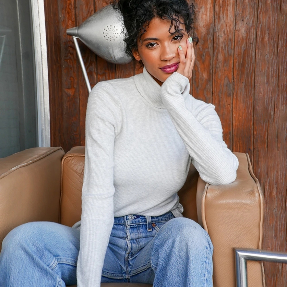 Turtleneck top